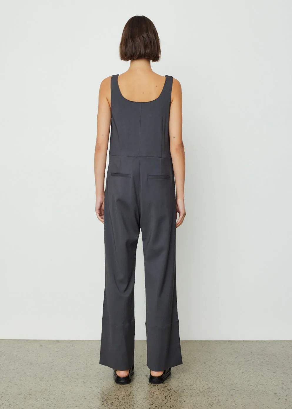 0045 Jumpsuit With Corset Details