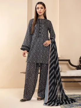 2 Piece Lawn Suit-Printed (Unstitched)