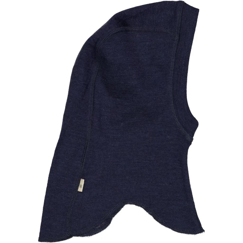 2 Wool Balaclava Felix - stripe navy