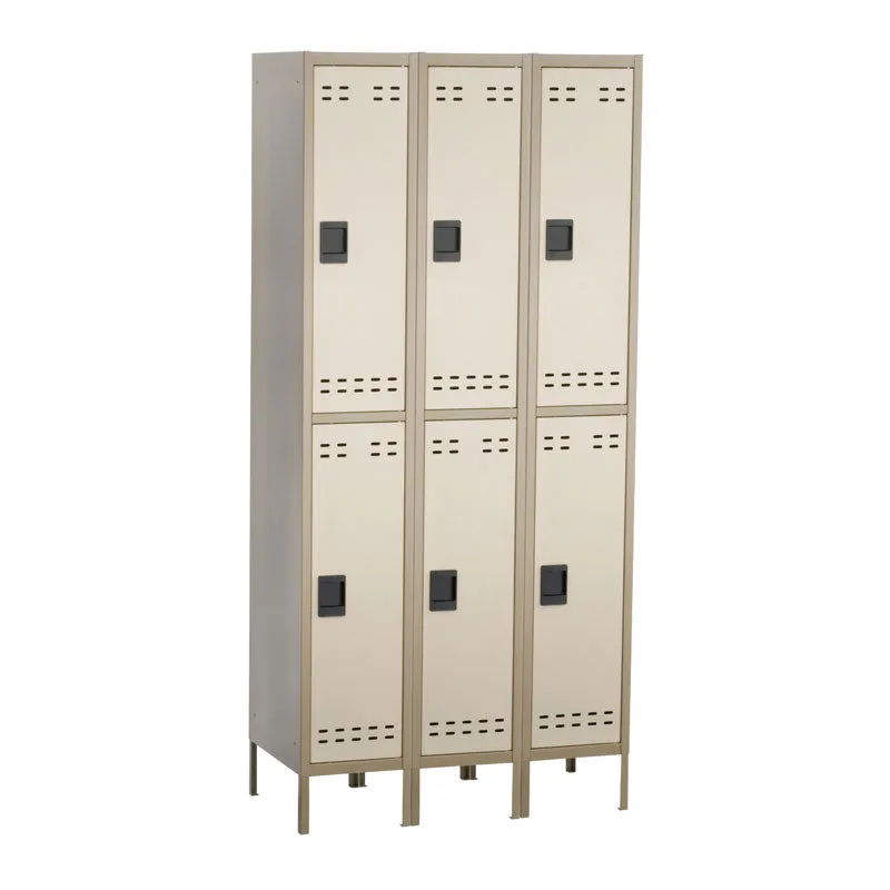 3 Double-Tier Lockers