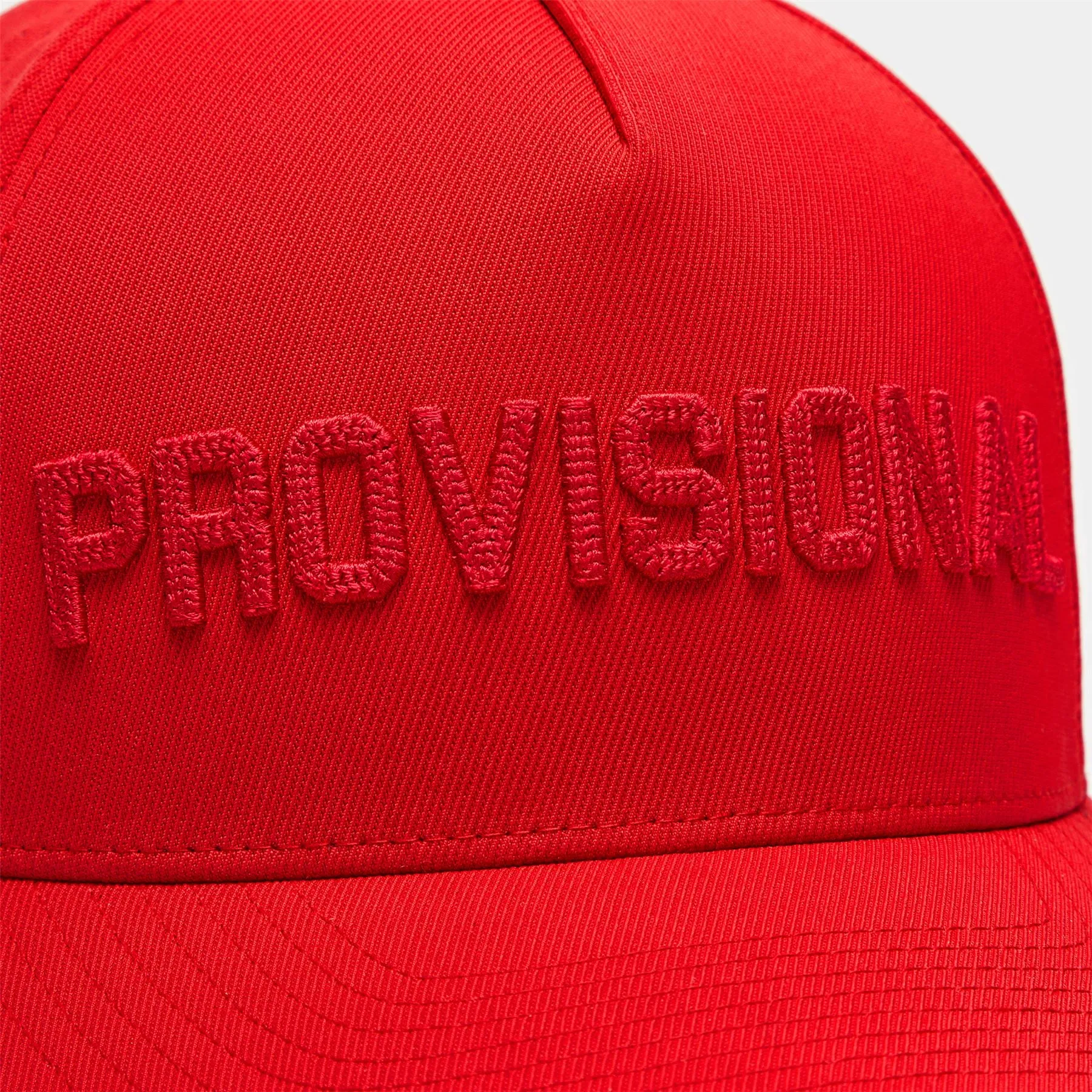 3D Provisional Stretch Twill Snapback Cap Poppy - AW24