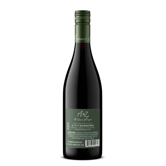 A to Z Wineworks Oregon Pinot Noir Red Wine, 750 ml Bottle, 13.5% ABV