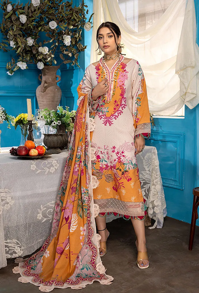 Aangan by Humdum Digital Printed Lawn Unstitched 3Pc Suit AG-06