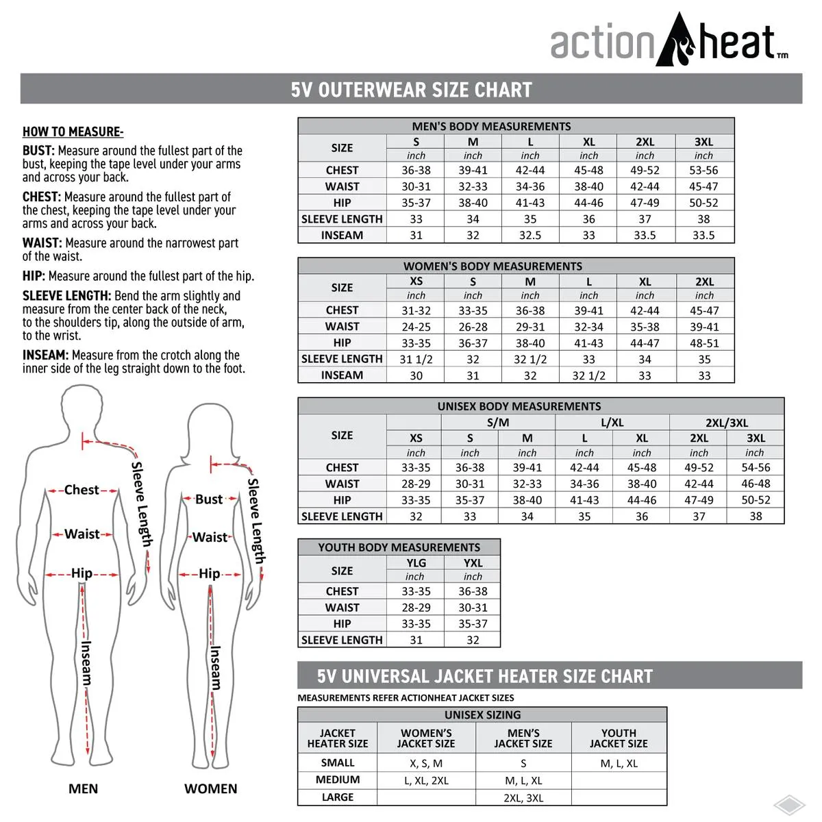 ActionHeat 5V Men's Performance Fleece Battery Heated Vest