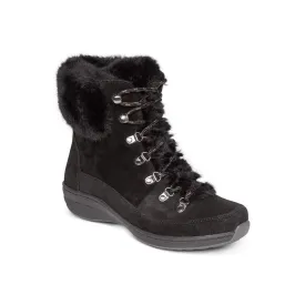 Aetrex Jodie Fur Arch Support Waterproof Winter Boot