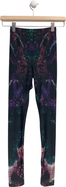 Alexander McQueen Multicolour Printed Leggings UK XS