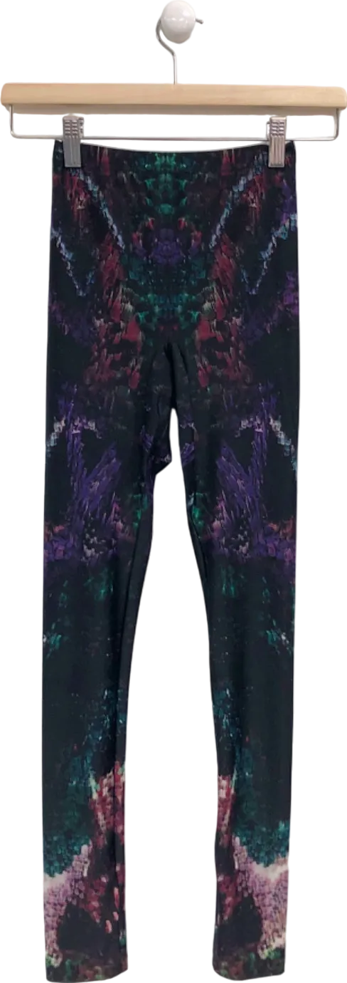 Alexander McQueen Multicolour Printed Leggings UK XS