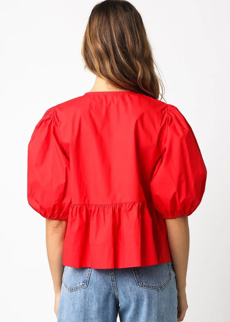 Alice Top- Red