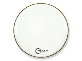 Aquarian 16" White Resonant Bass Drum Head