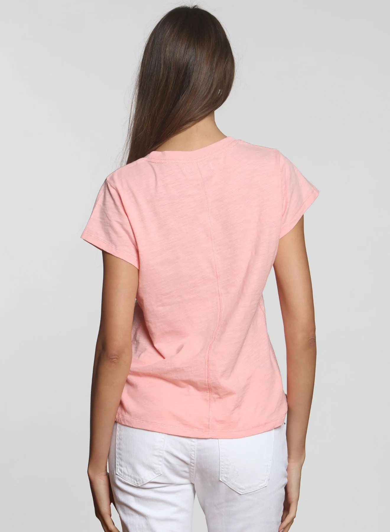 Ava Classic Tee - Sherbet