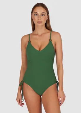 Baku Ruched One Piece - Malibu