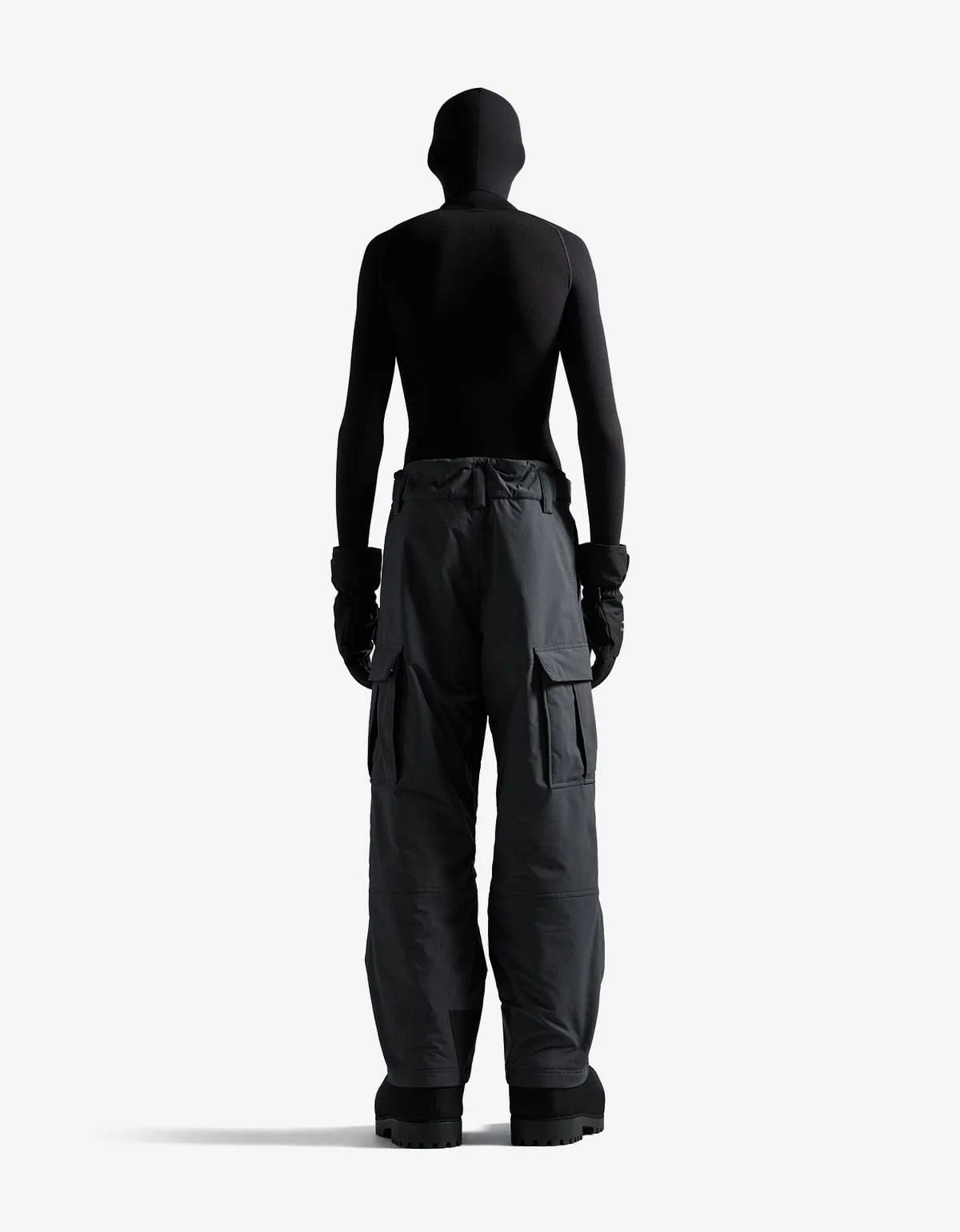 Balenciaga Grey 3B Sports Icon Ski Cargo Pants