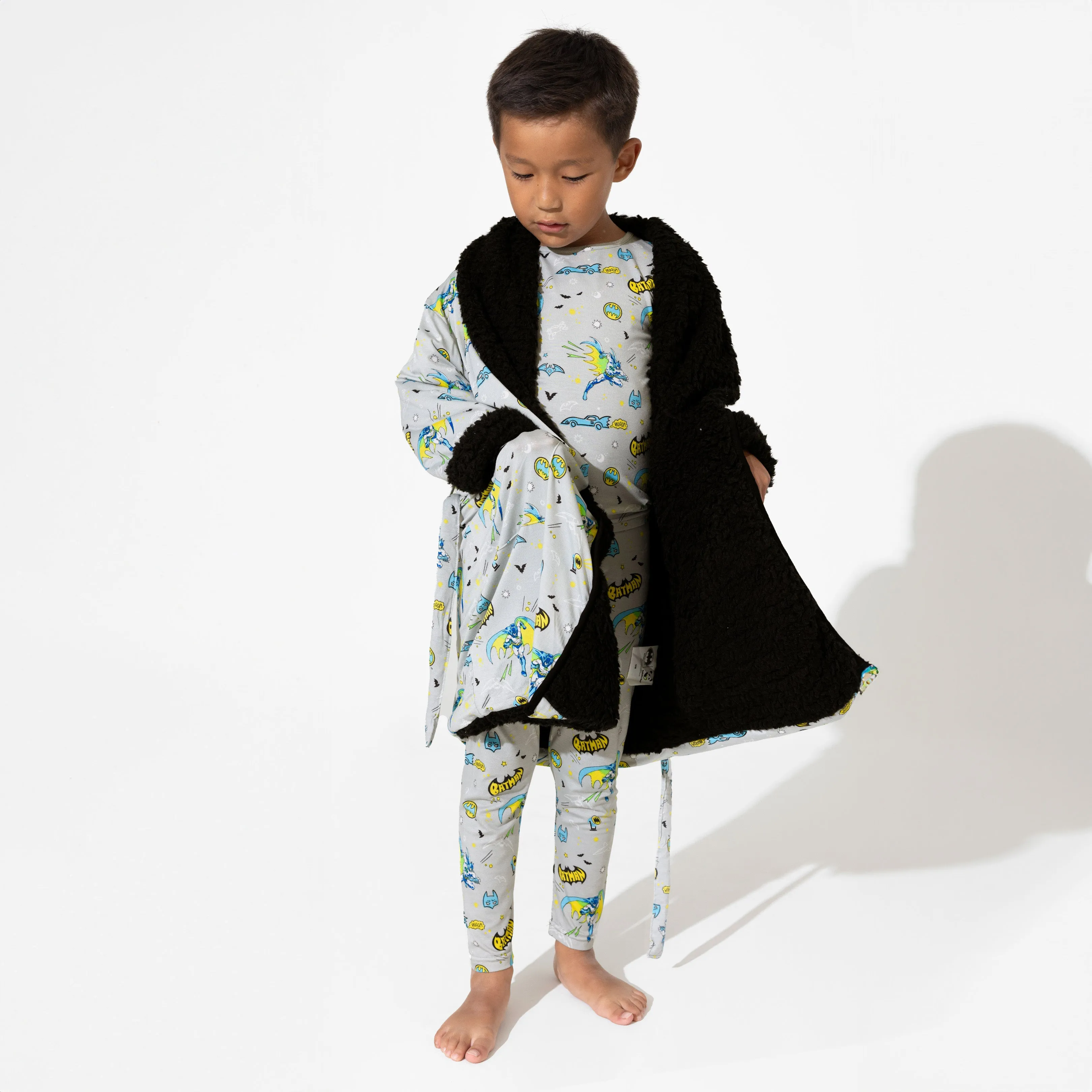 Batman Bamboo Kids Sherpa Robe