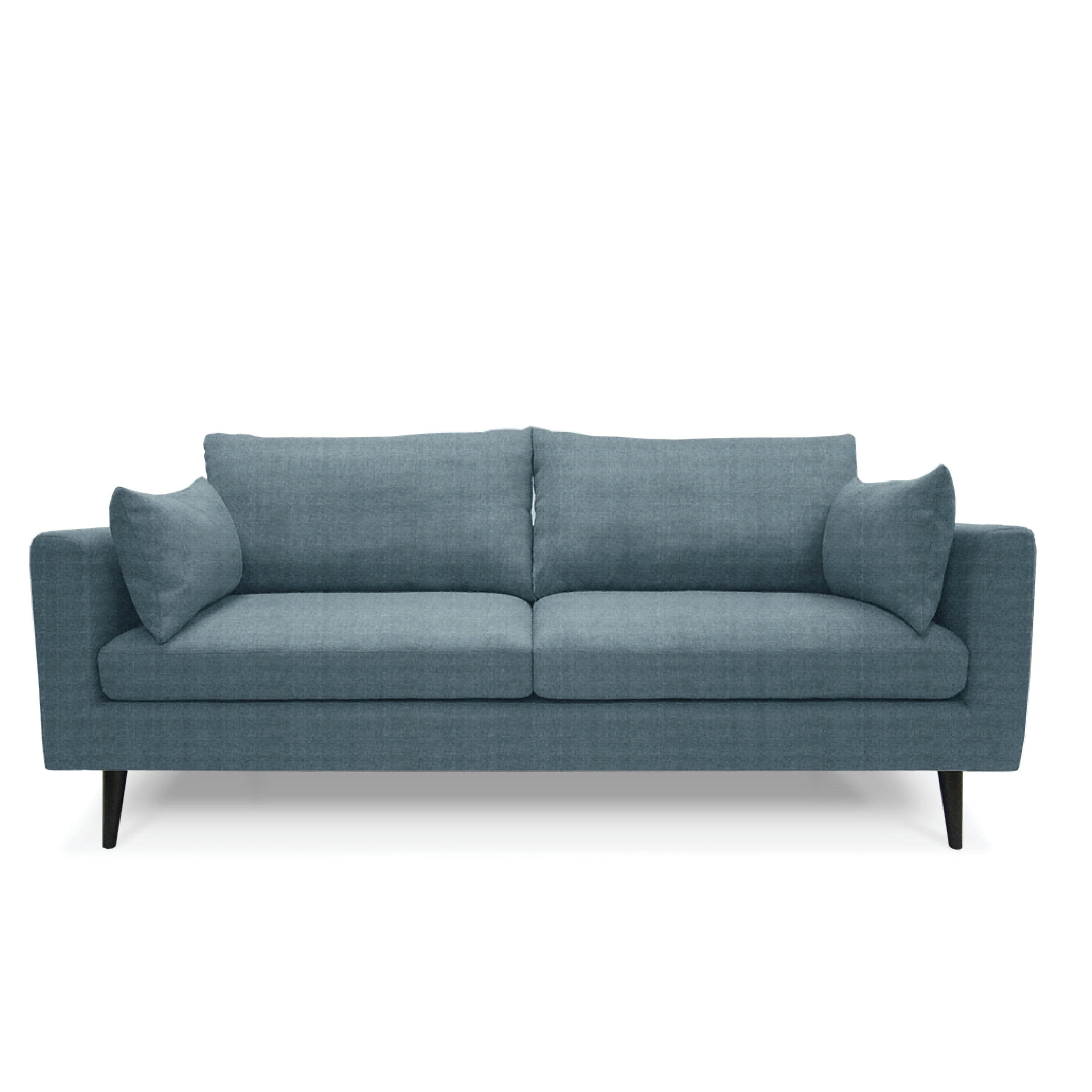 Benz 3 Seater Fabric Sofa by Zest Livings (Eco clean | Water Repellent)