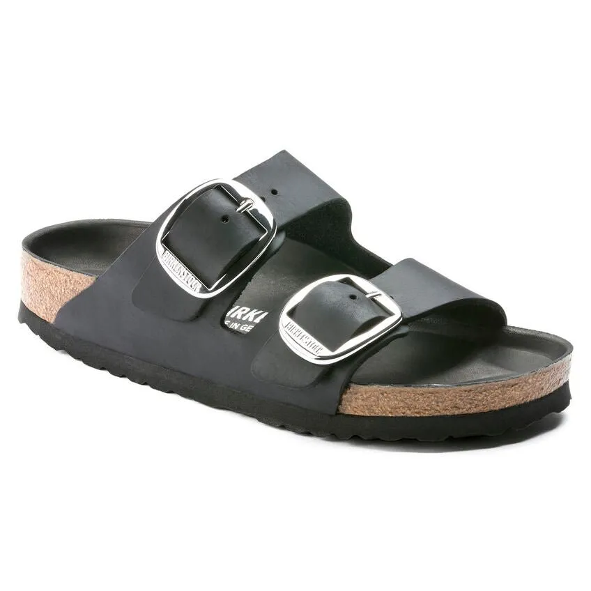 Birkenstock Arizona Big Buckle Oiled Leather Black