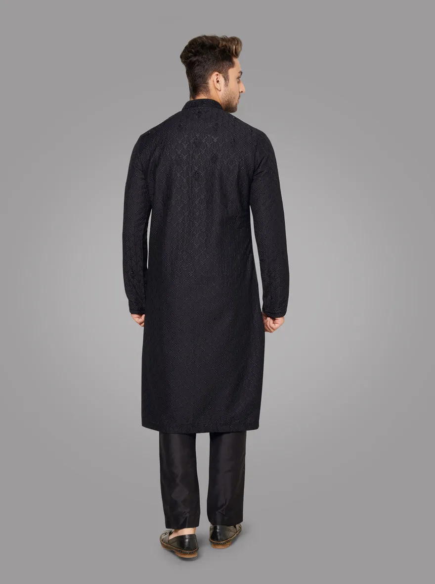 Black Kurta Pajama | TULA