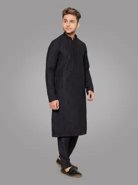 Black Kurta Pajama | TULA