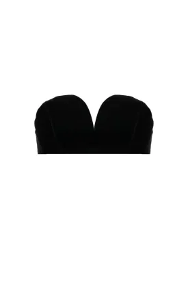 Blazé Milano Jealousy Clyde Velvet Bra - Black