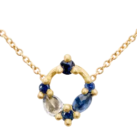 Blue Des Gouttes Necklace - 11702