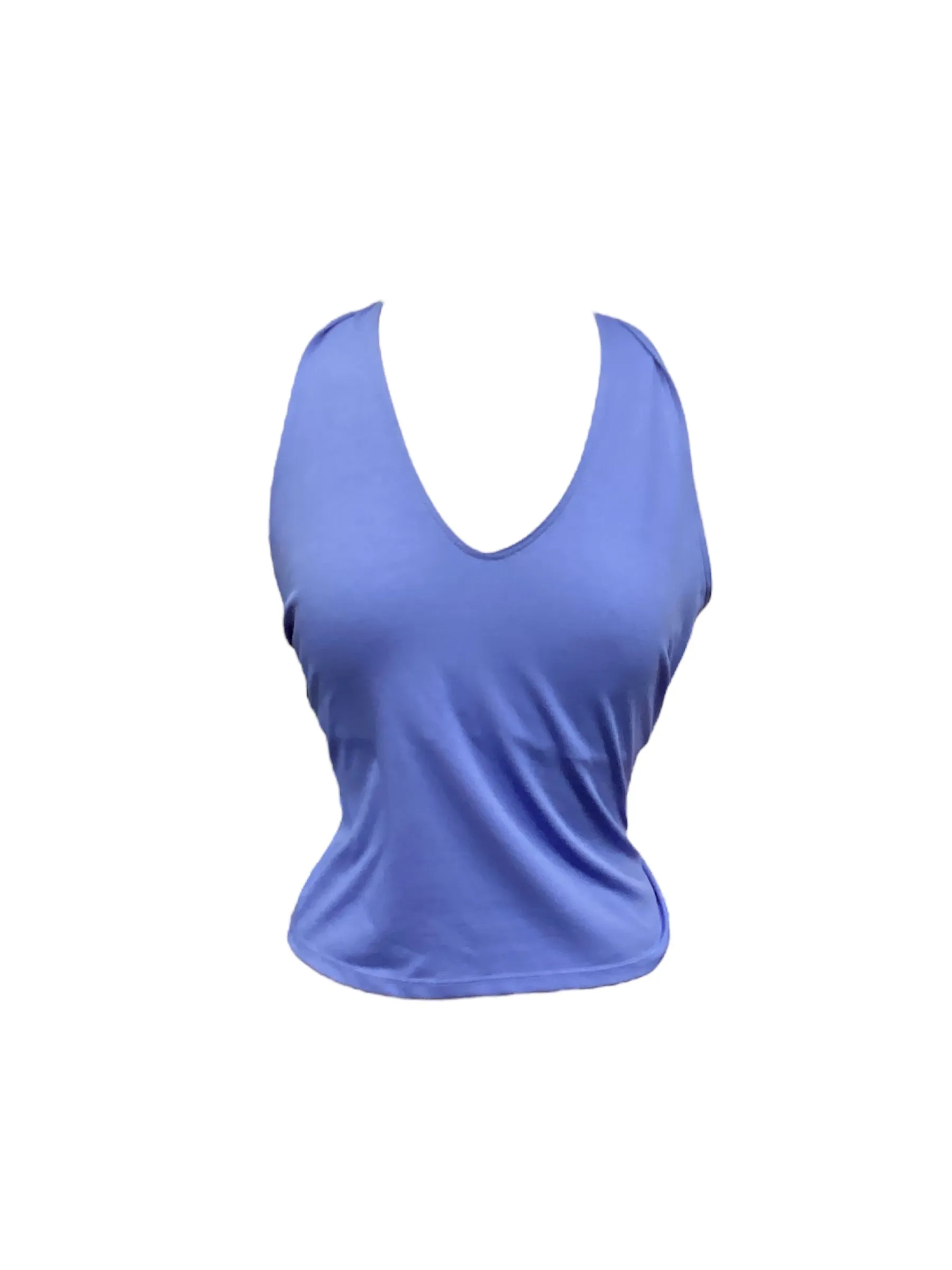 Blue Top Sleeveless Coolwear, Size L