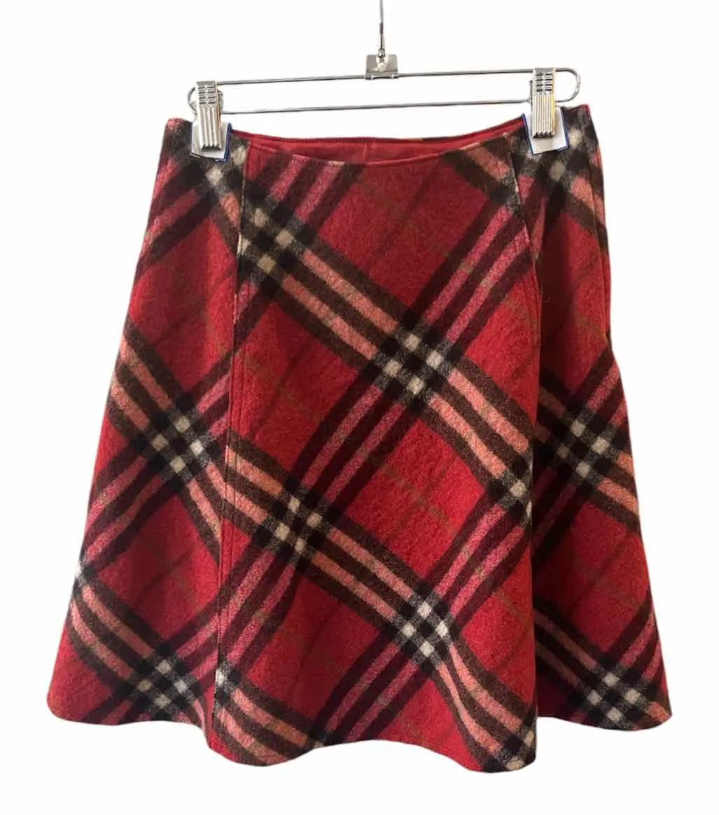 Burberry Blue Label Red multi Size 36 Skirt