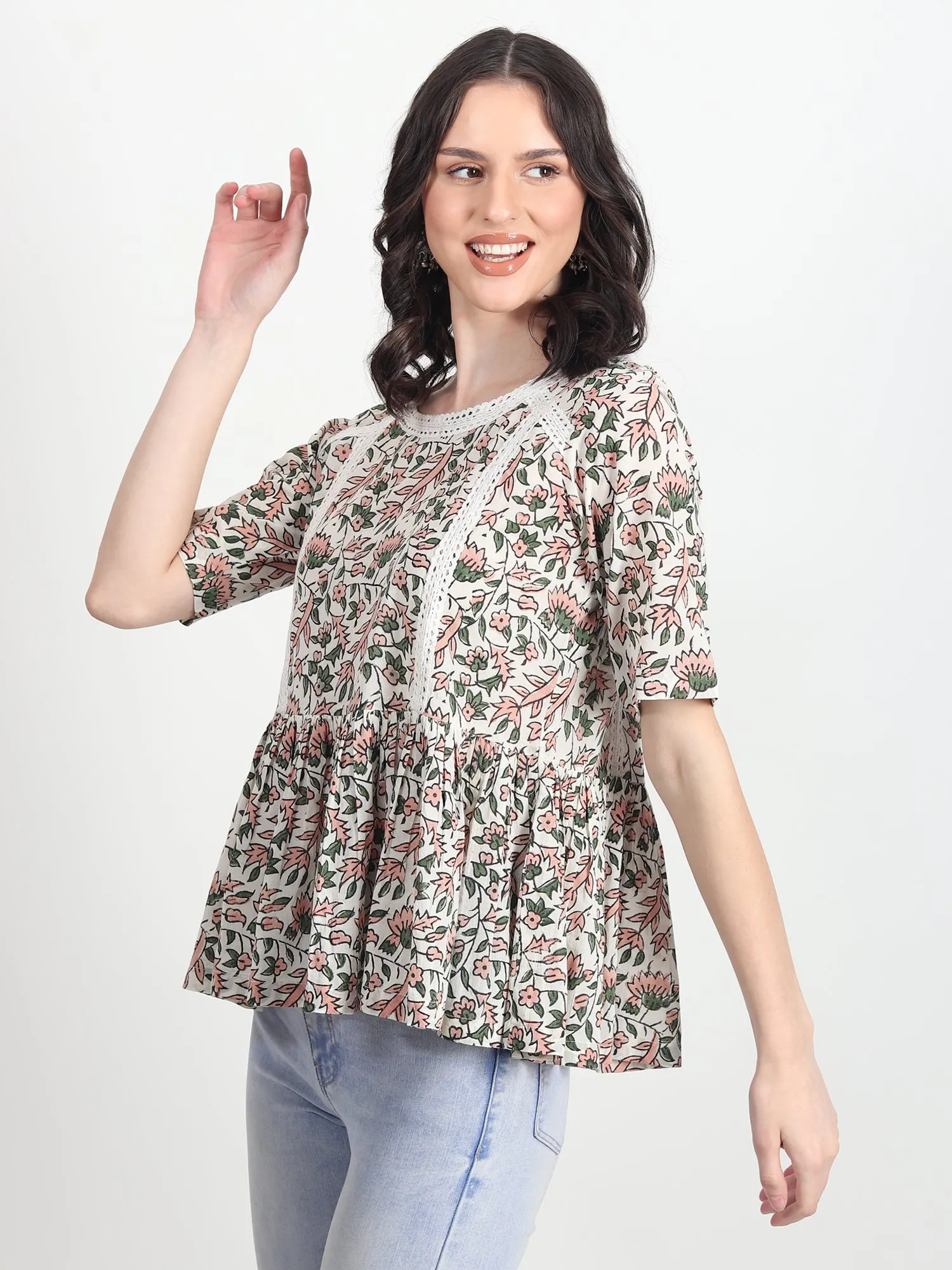 Cadell FLORAL Printed Top