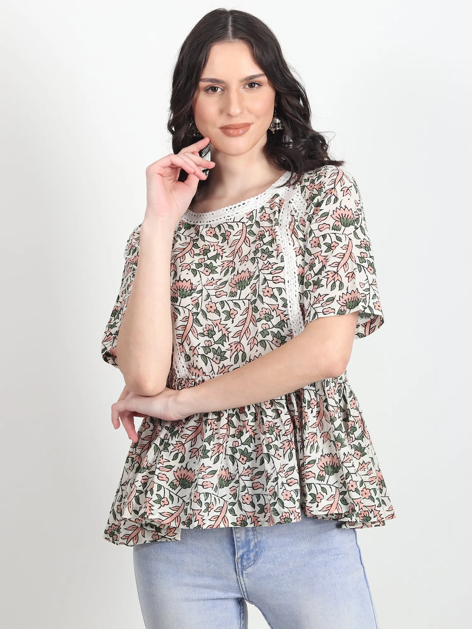 Cadell FLORAL Printed Top