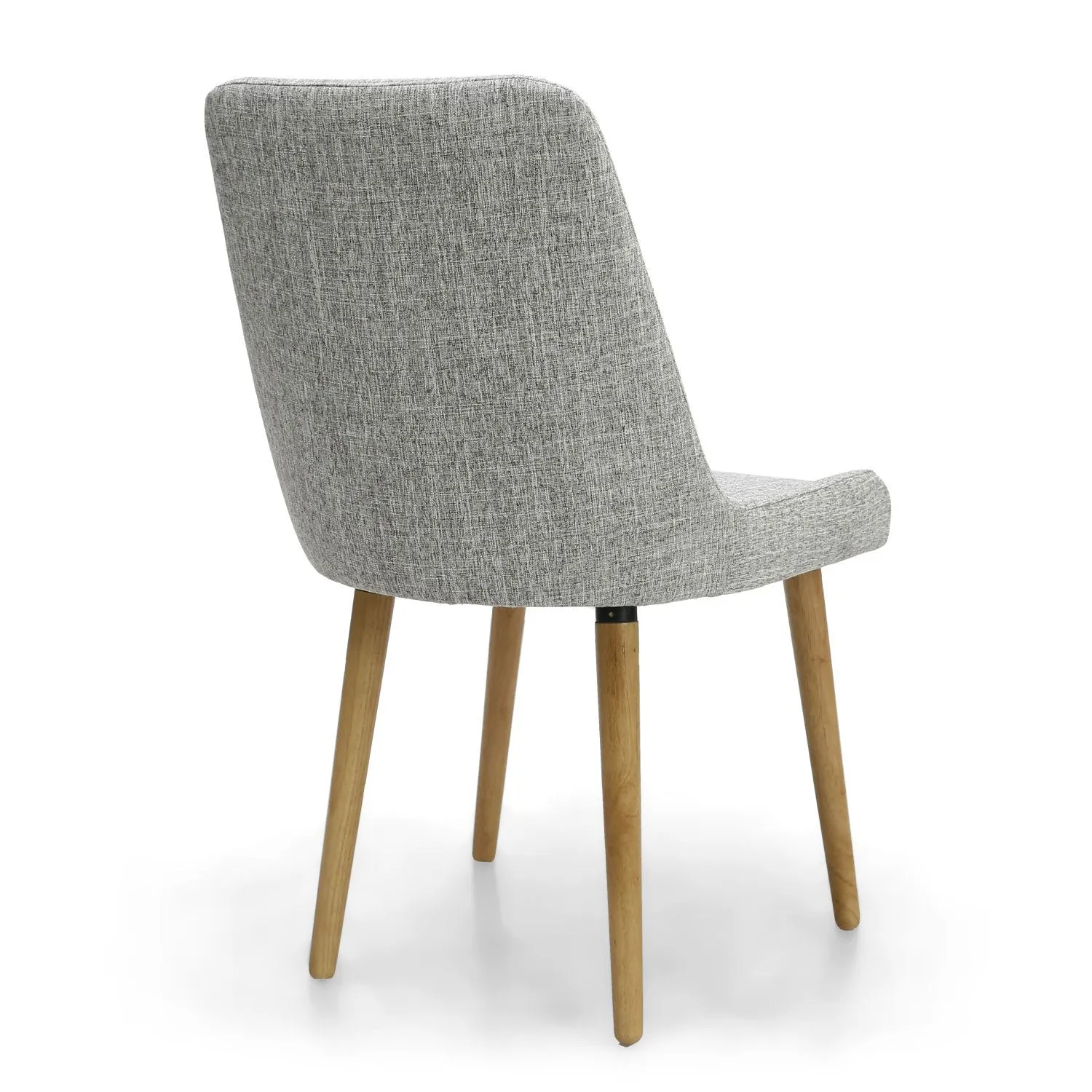 Capri Weave Flax Effect Grey Dining Chair