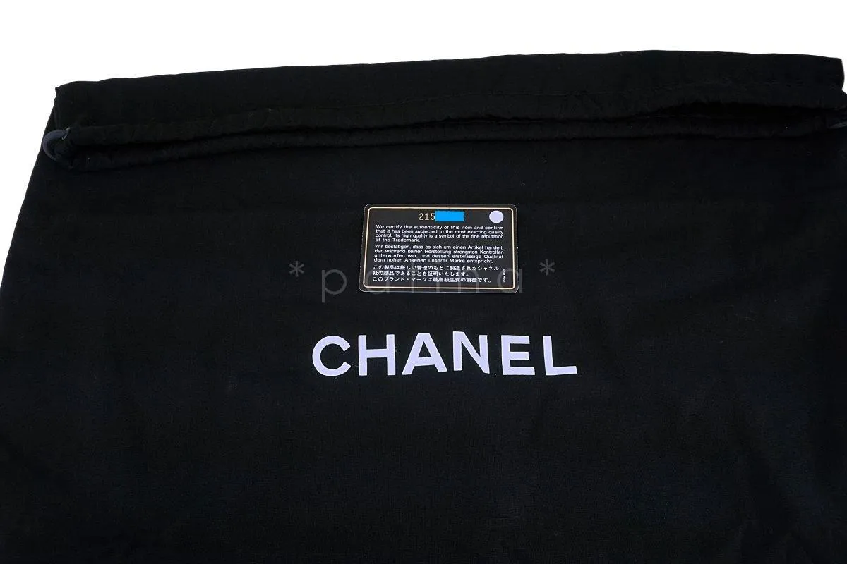 Chanel Black Caviar Classic Quilted Business Tote Bag RHW