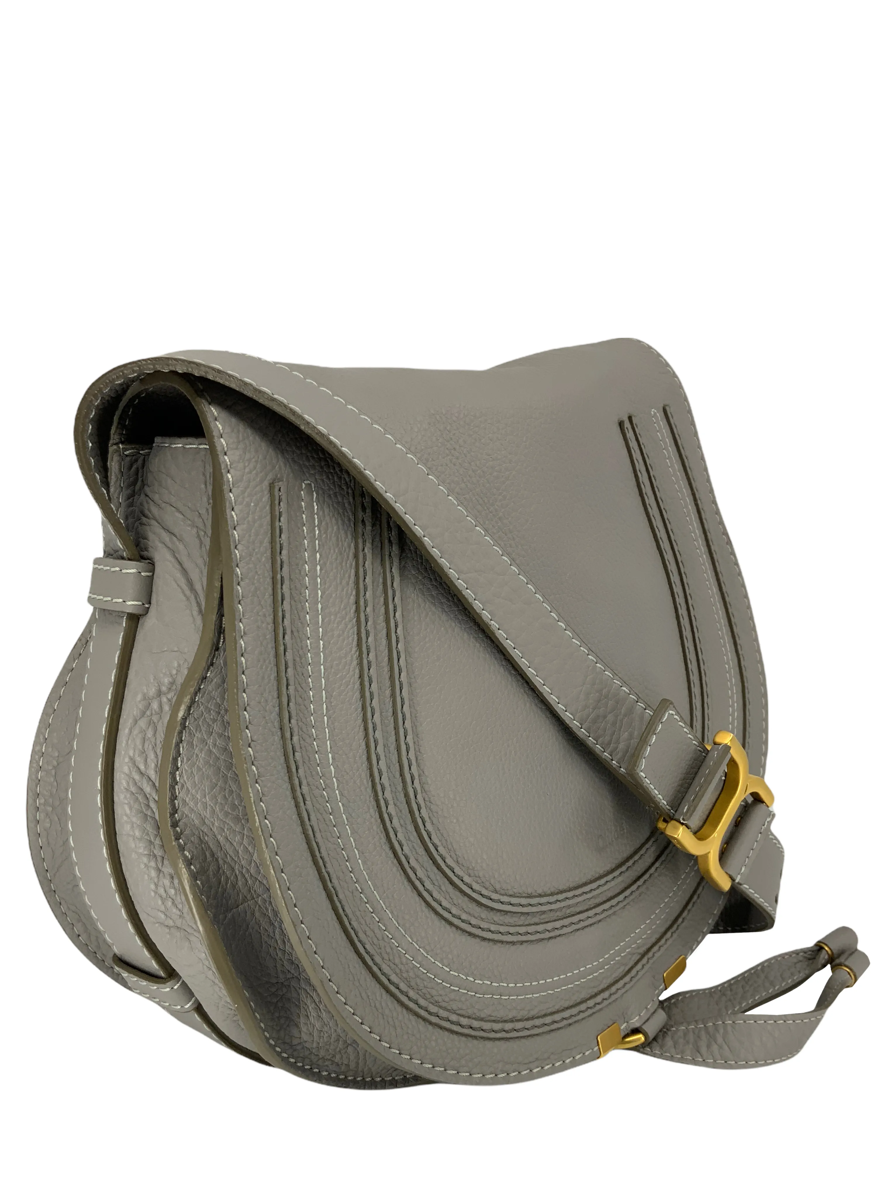 Chloe Calfskin Medium Marcie Crossbody Bag