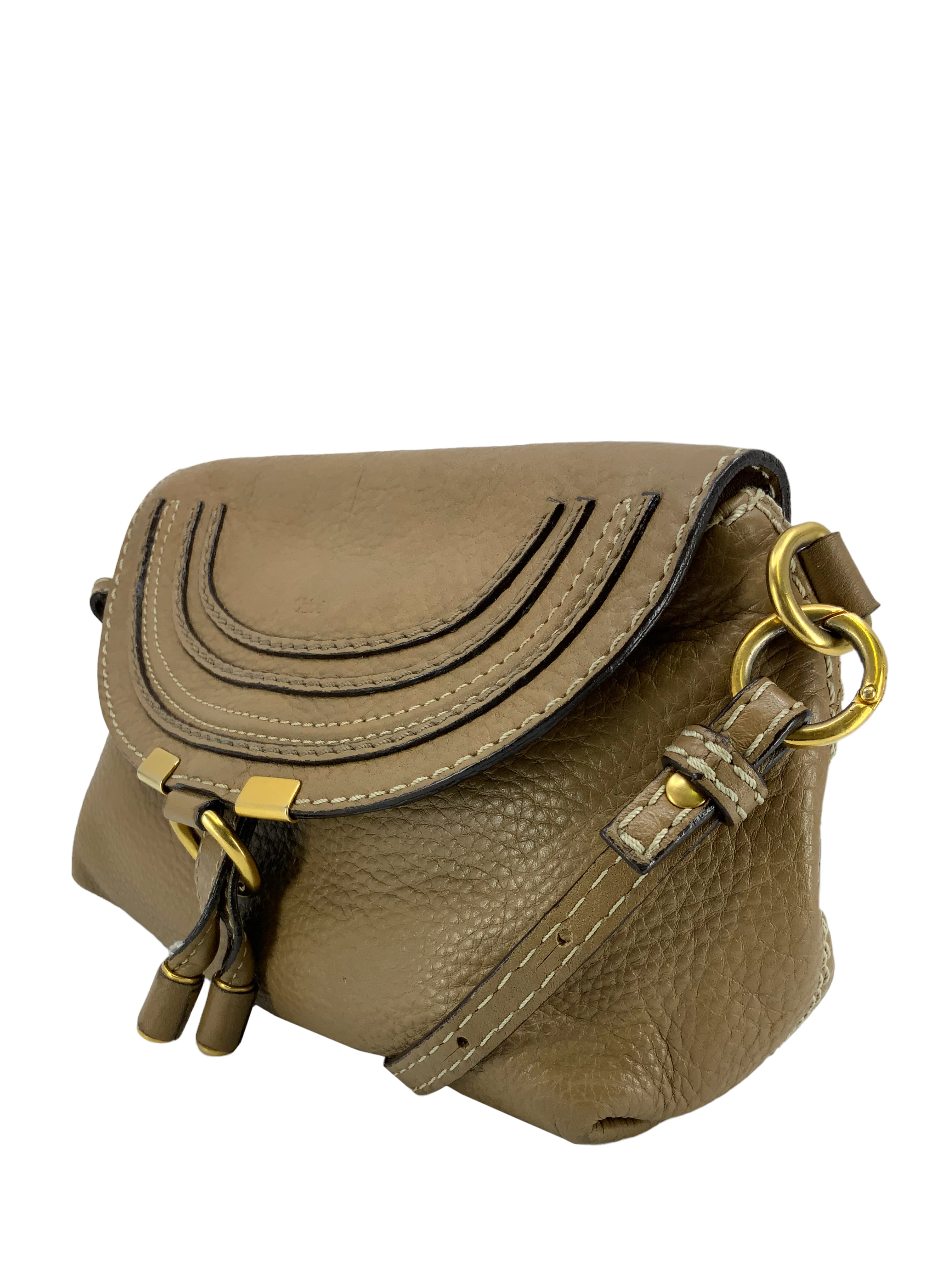 Chloe Leather Marcie Pochette Crossbody Bag