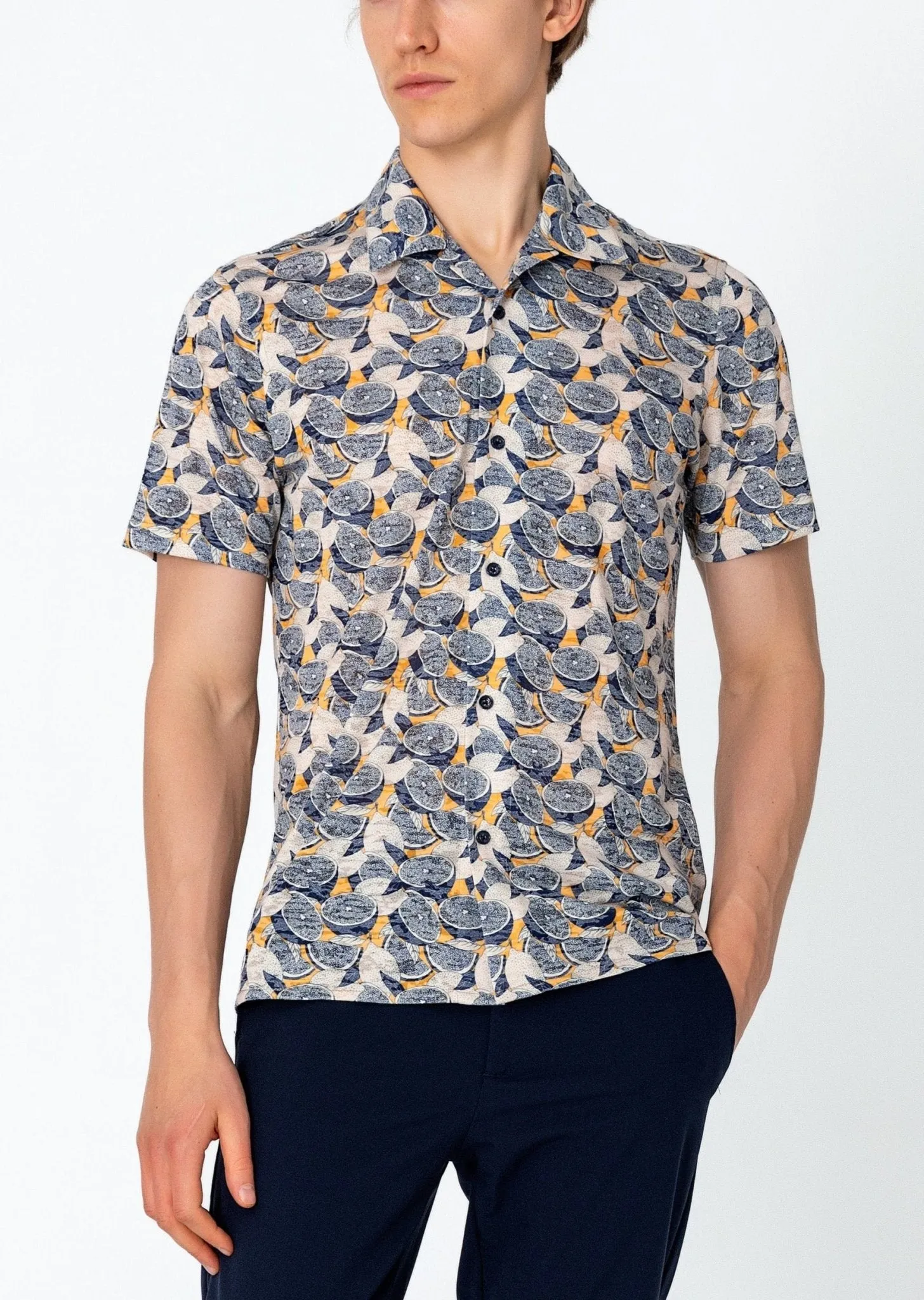 Collared Lightweight Shirt - Lemon