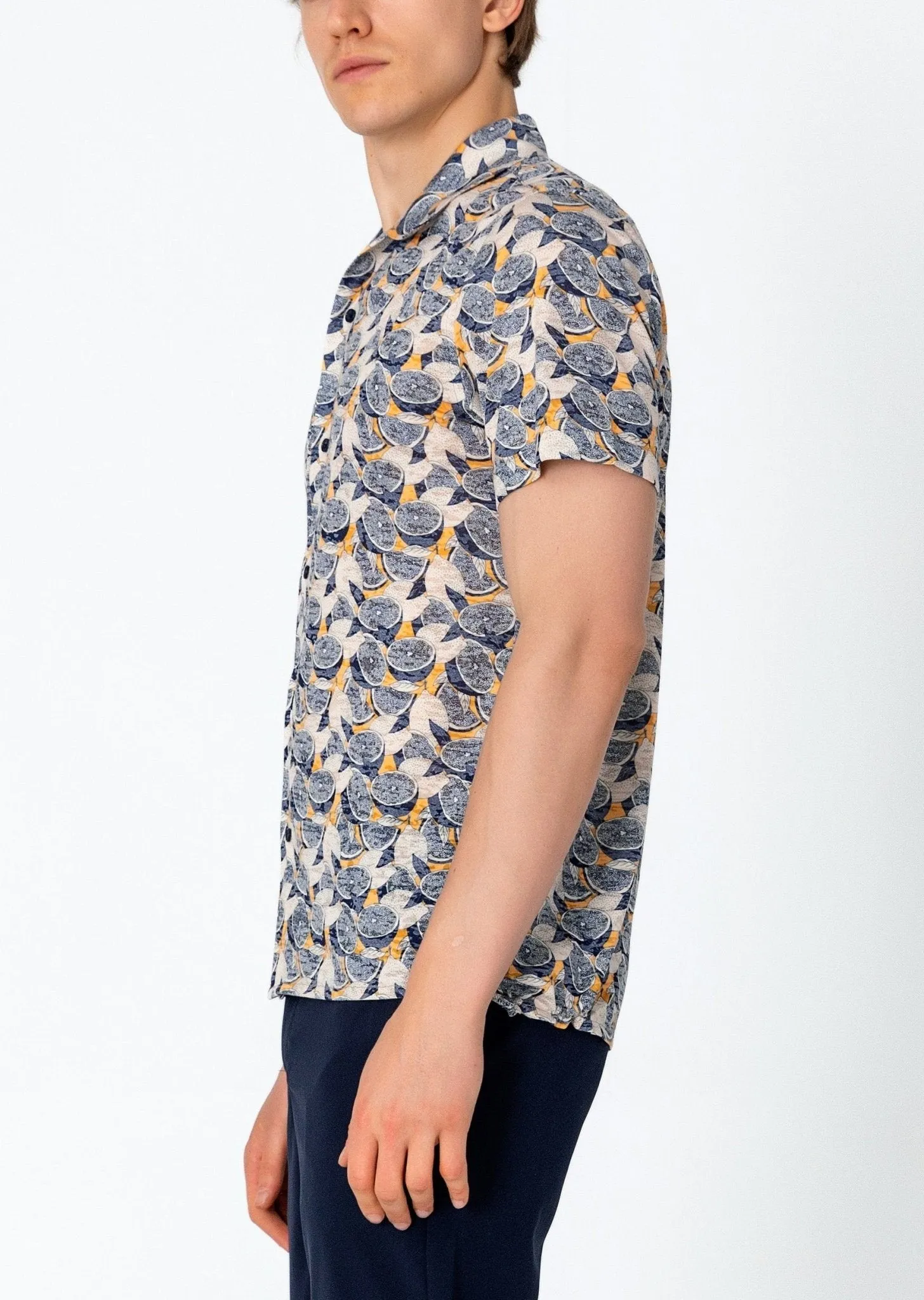 Collared Lightweight Shirt - Lemon