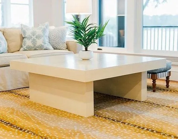 Contemporary Slab Coffee Table