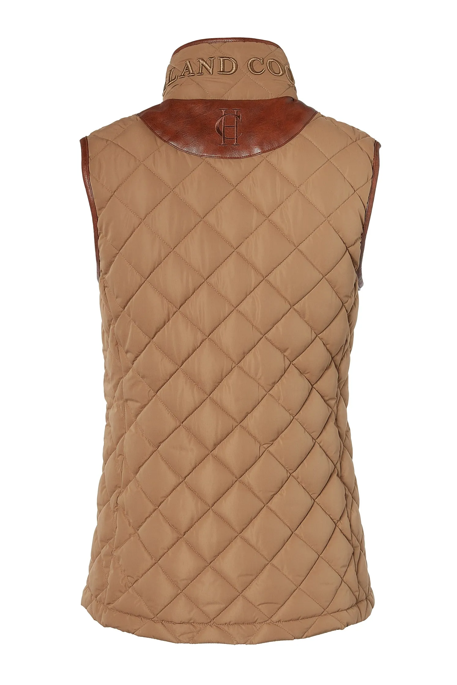 Country Quilted Gilet (Coffee)