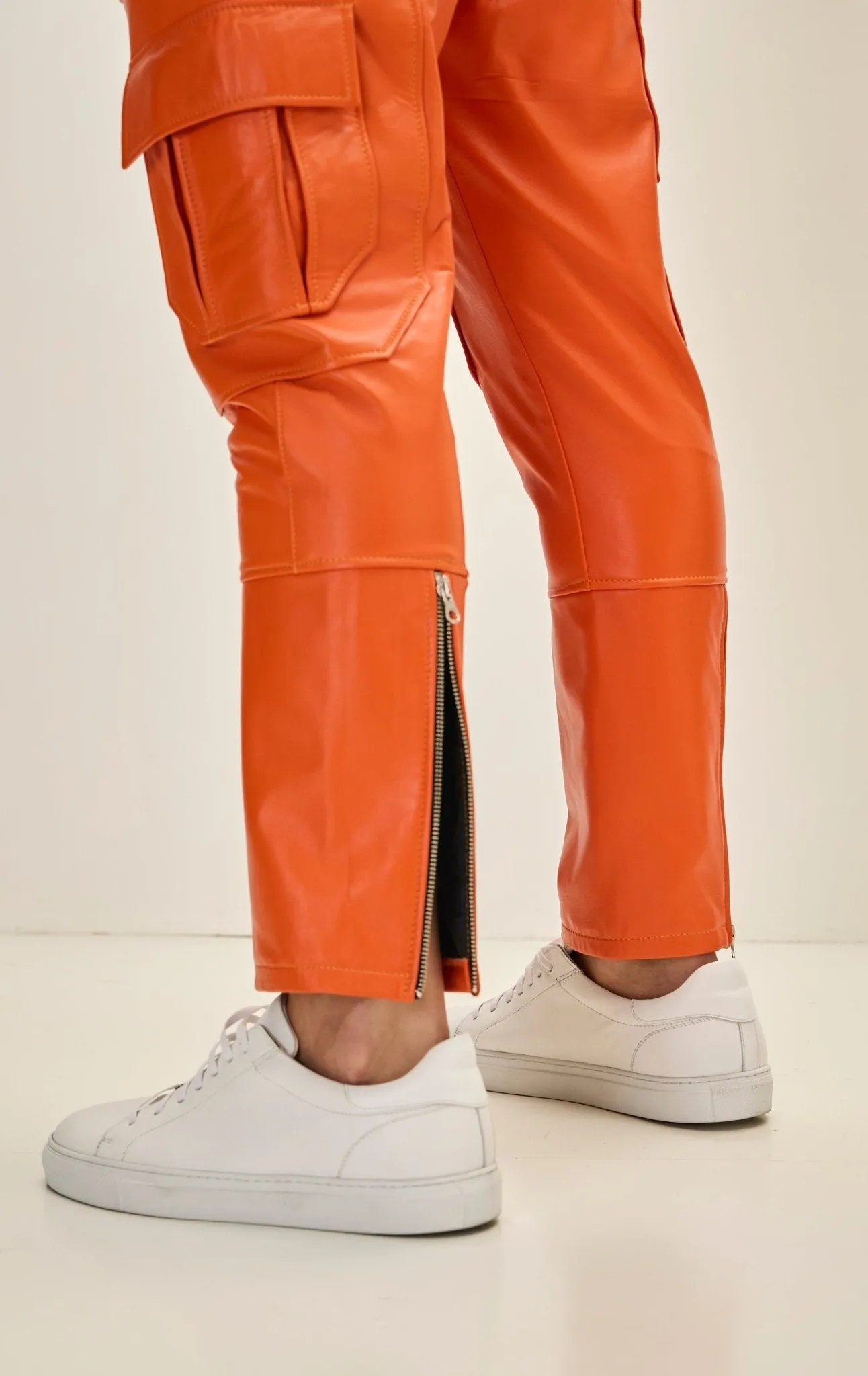 Destination Genuine Leather Jogger - Orange