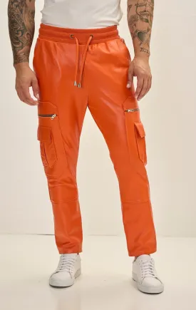 Destination Genuine Leather Jogger - Orange