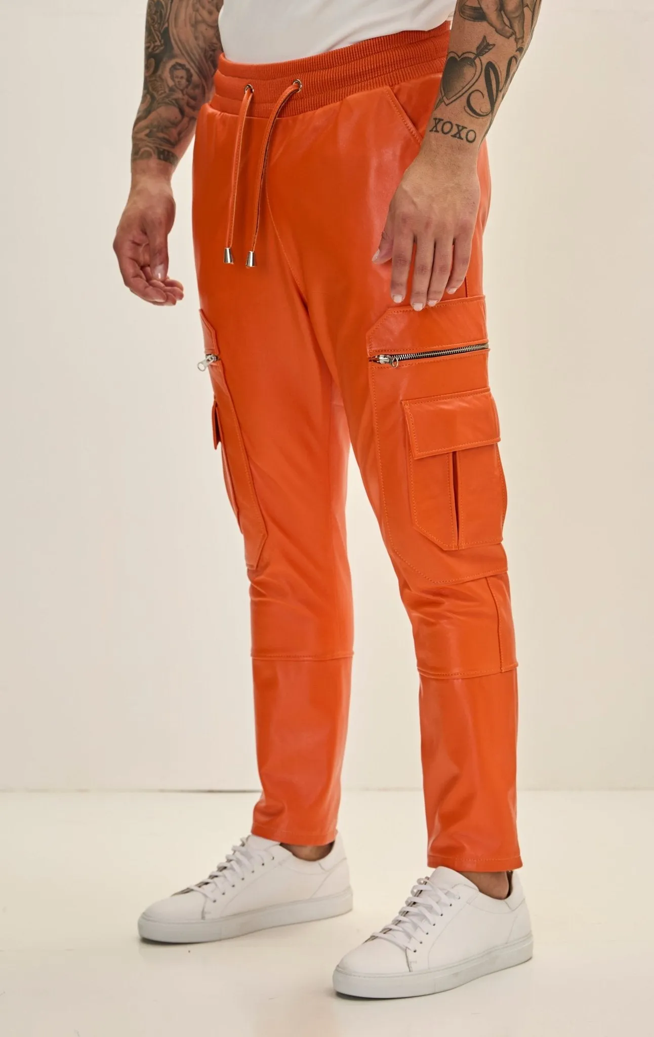 Destination Genuine Leather Jogger - Orange