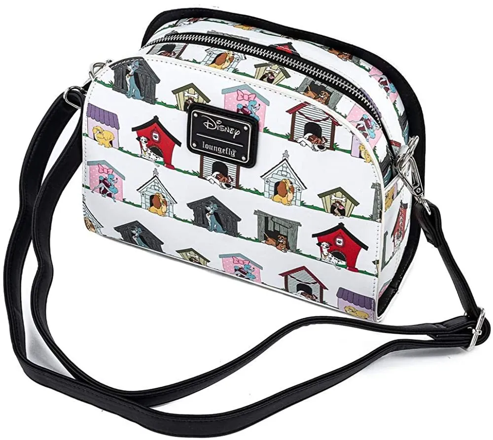 Disney Dog Houses Allover Print Crossbody