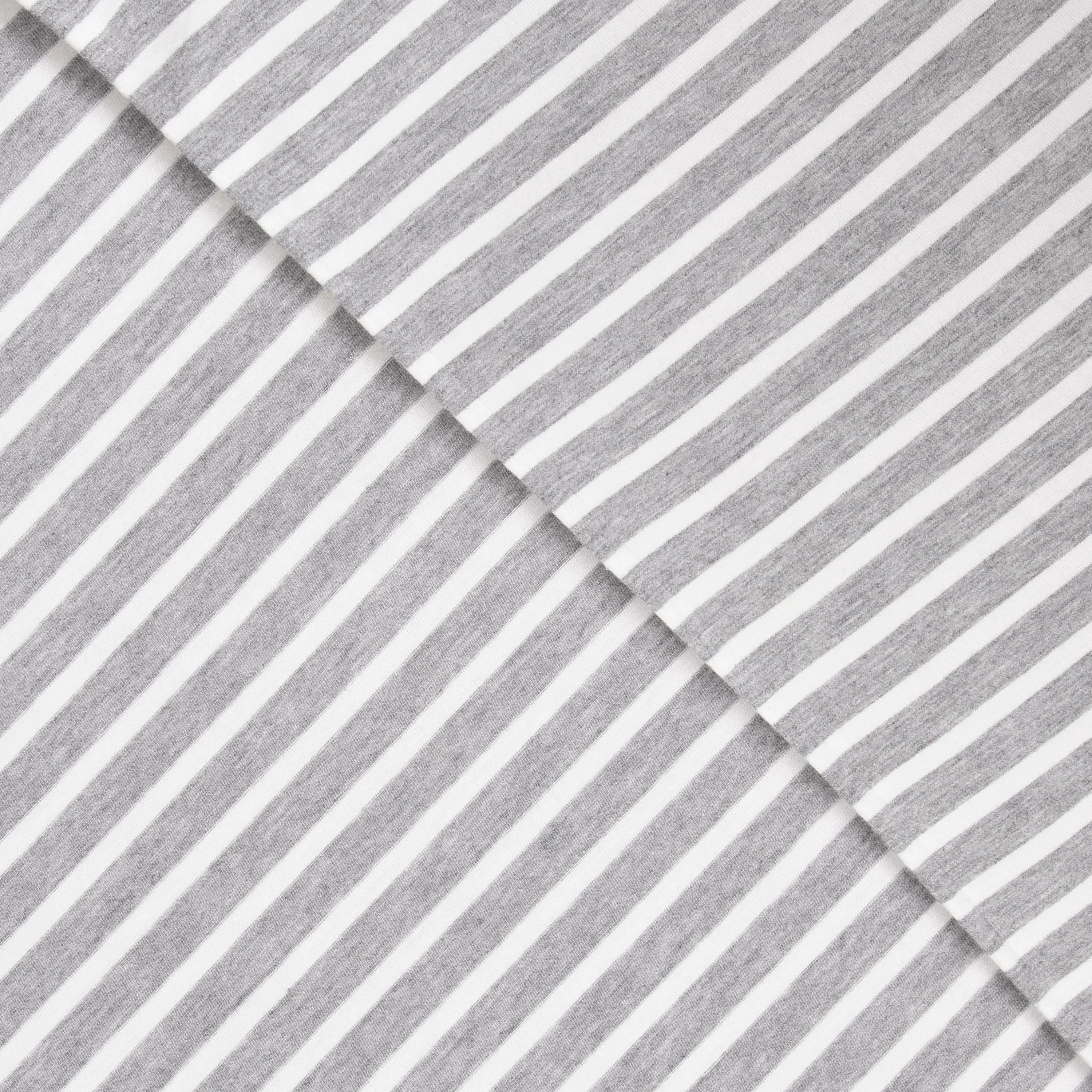 FabricLA Rayon Spandex Jersey Knit Fabric 1" Stripes - 58/60" Inches (150 CM) Wide by The Yard - 4 Way Stretch Fabric - Light to Medium Fabric 220 GSM