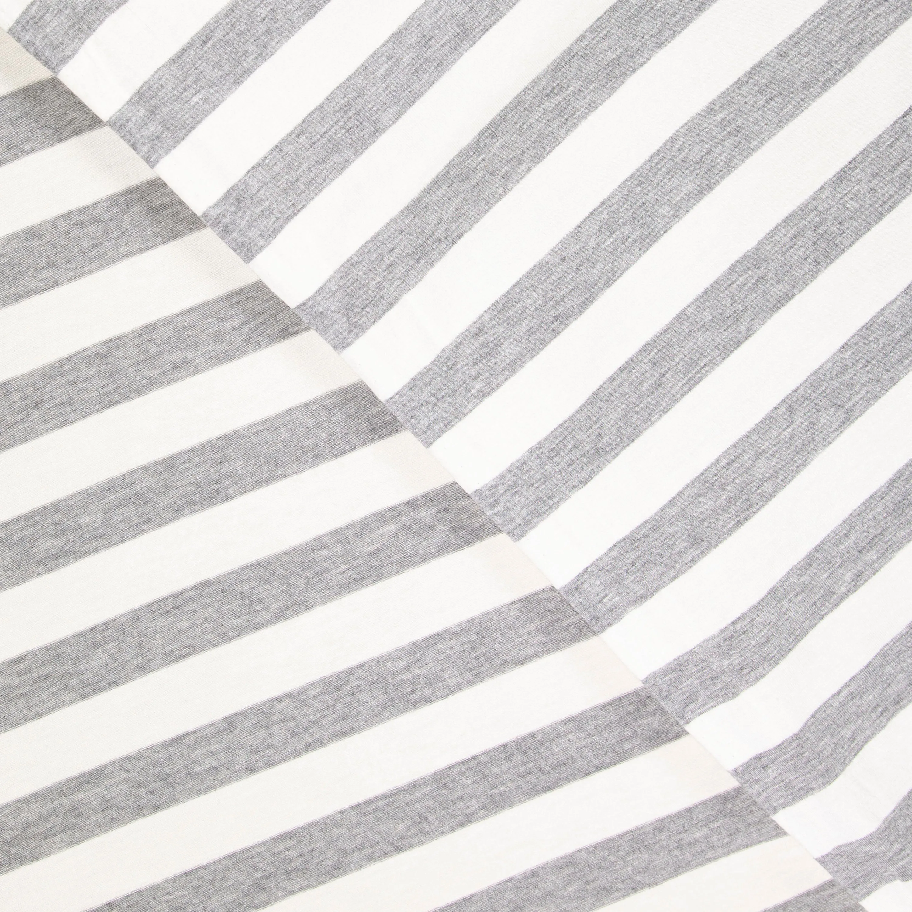 FabricLA Rayon Spandex Jersey Knit Fabric 1" Stripes - 58/60" Inches (150 CM) Wide by The Yard - 4 Way Stretch Fabric - Light to Medium Fabric 220 GSM