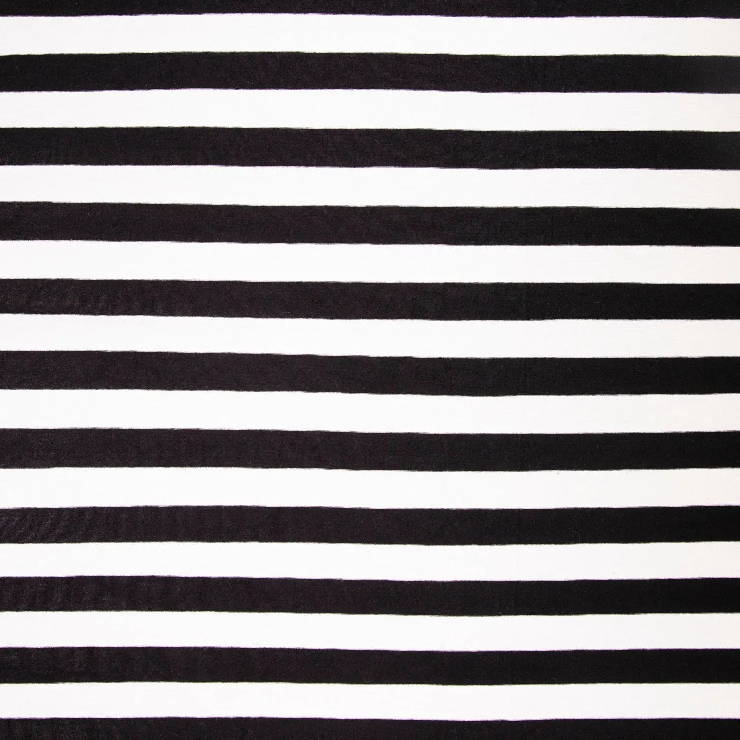 FabricLA Rayon Spandex Jersey Knit Fabric 1" Stripes - 58/60" Inches (150 CM) Wide by The Yard - 4 Way Stretch Fabric - Light to Medium Fabric 220 GSM