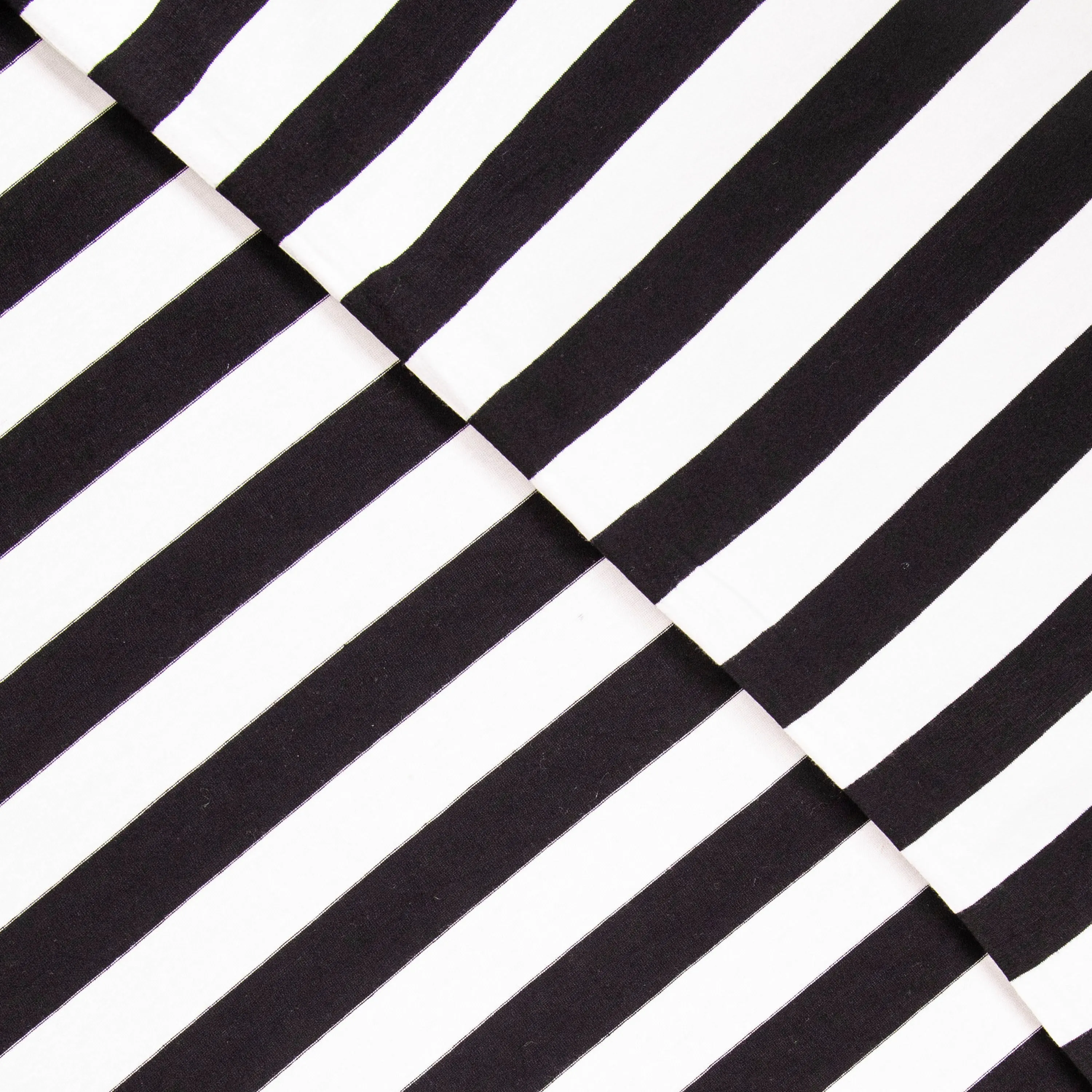 FabricLA Rayon Spandex Jersey Knit Fabric 1" Stripes - 58/60" Inches (150 CM) Wide by The Yard - 4 Way Stretch Fabric - Light to Medium Fabric 220 GSM