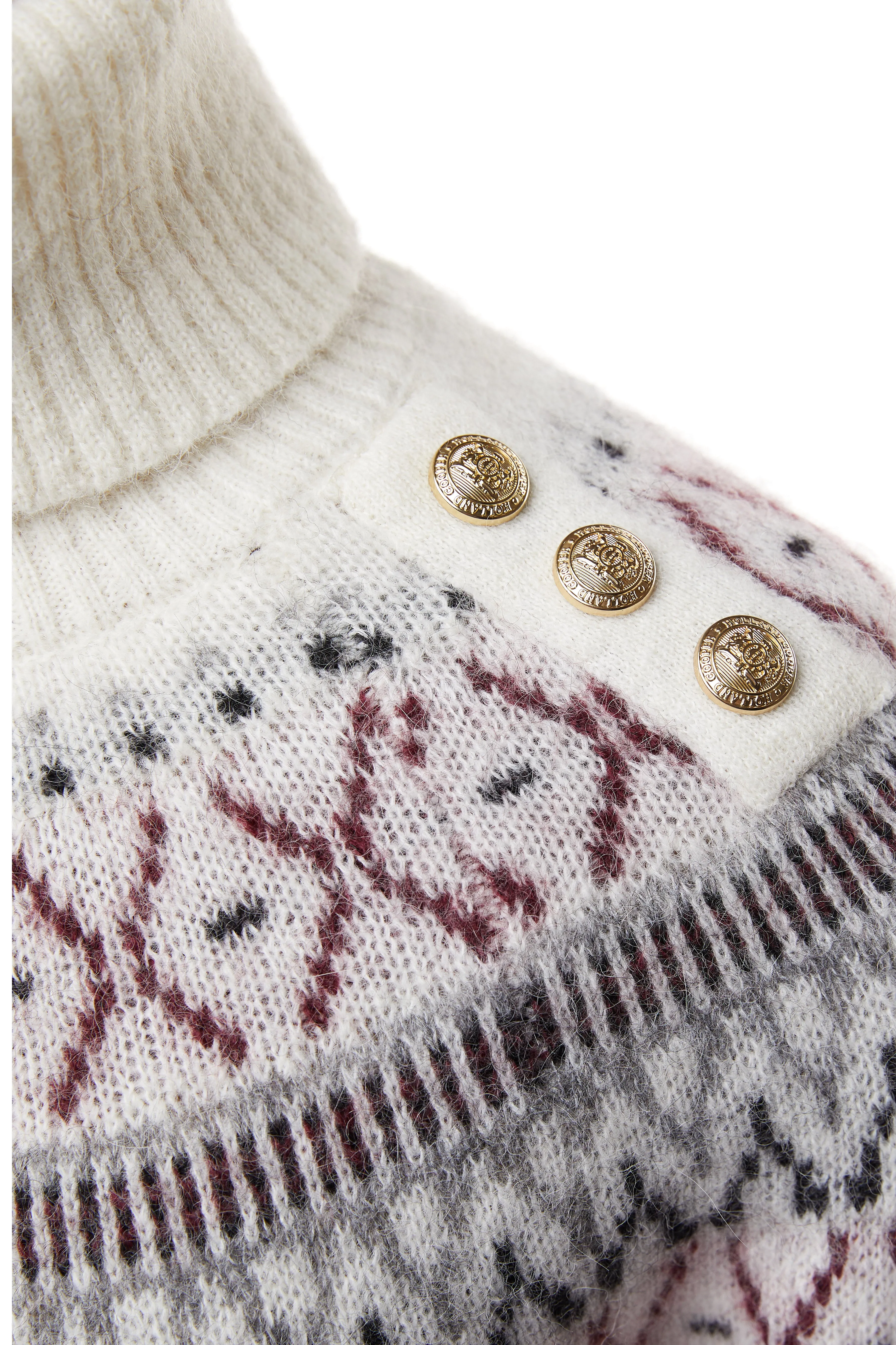 Fairisle Knit (Cream)