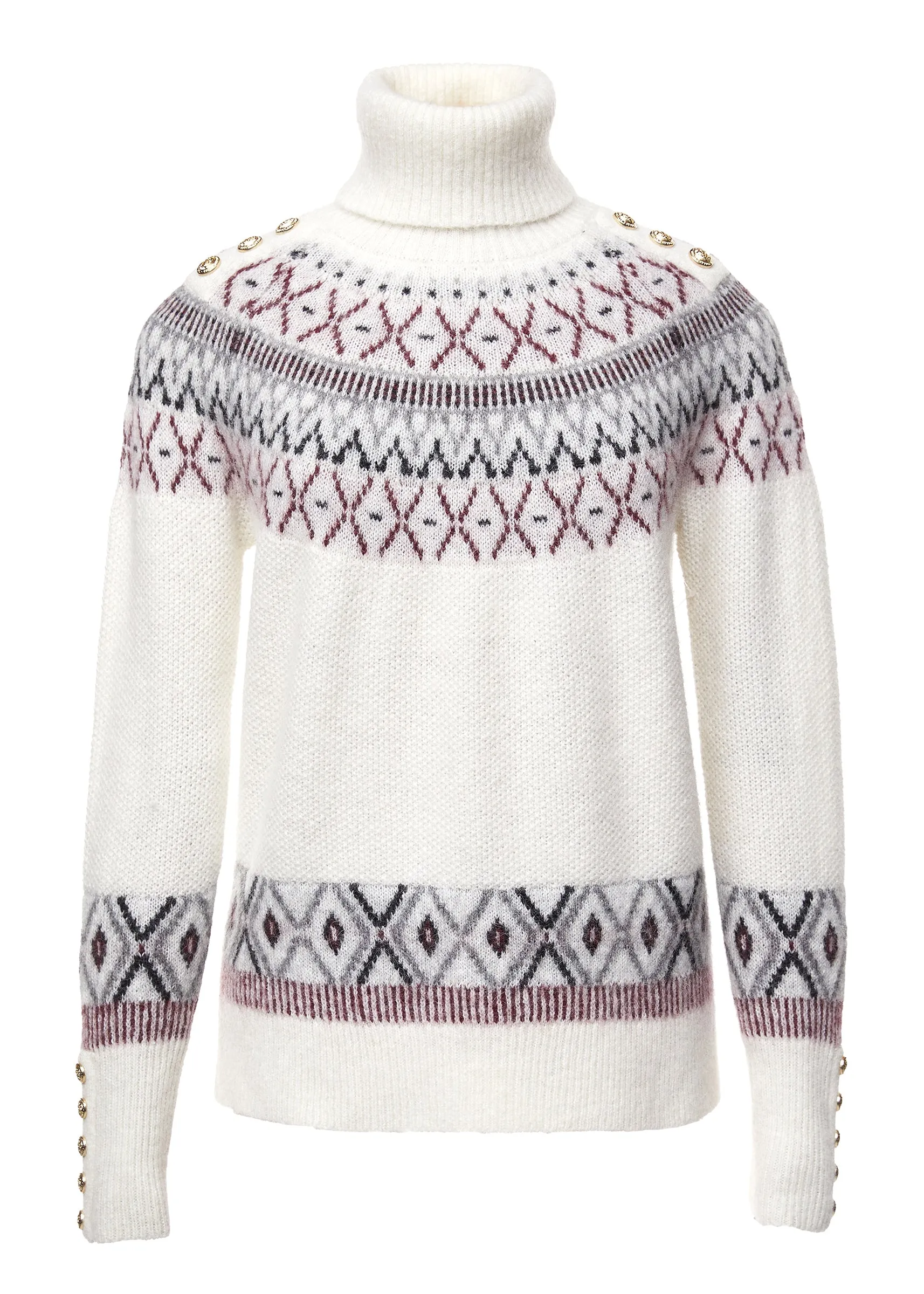 Fairisle Knit (Cream)