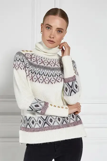 Fairisle Knit (Cream)