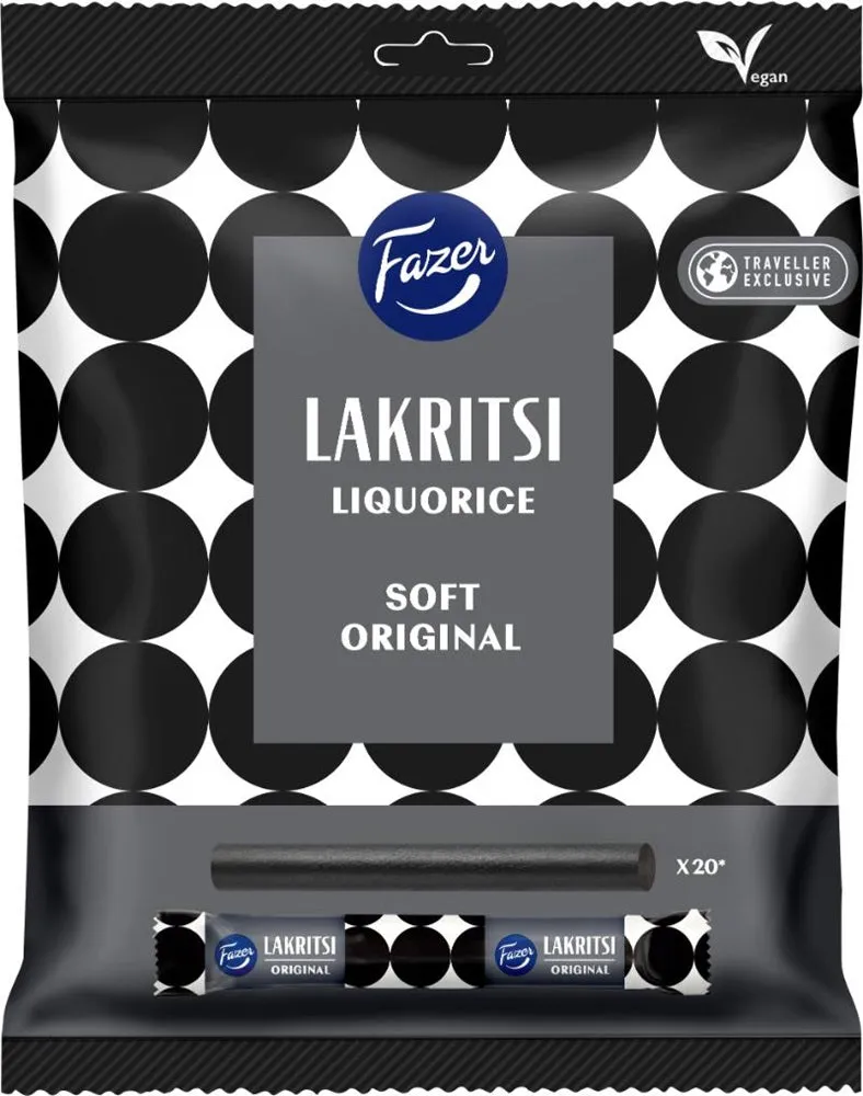 Fazer Soft Liquorice Sticks 420g