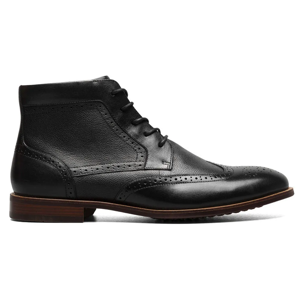 Florsheim RUCCI Wingtip Black Lace Up Boots