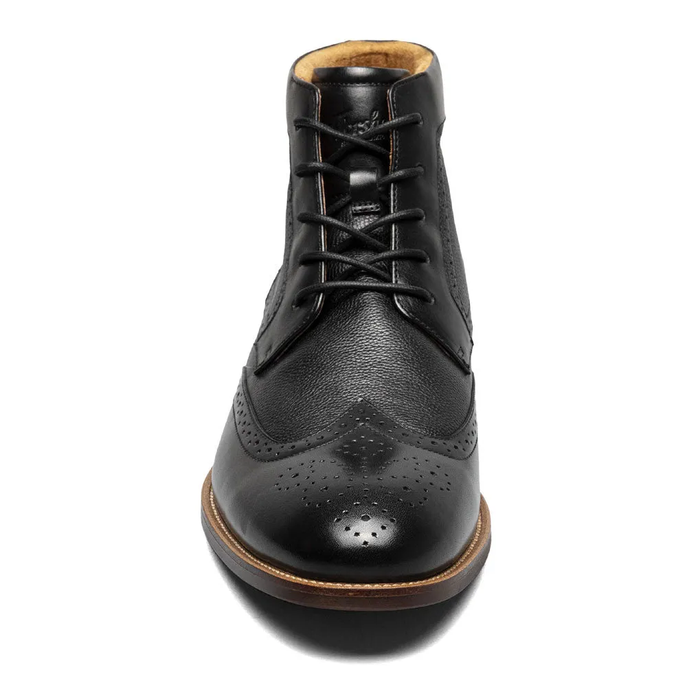 Florsheim RUCCI Wingtip Black Lace Up Boots