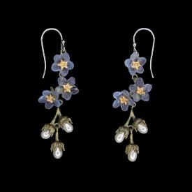 Forget Me Not Earrings - Shower Wire